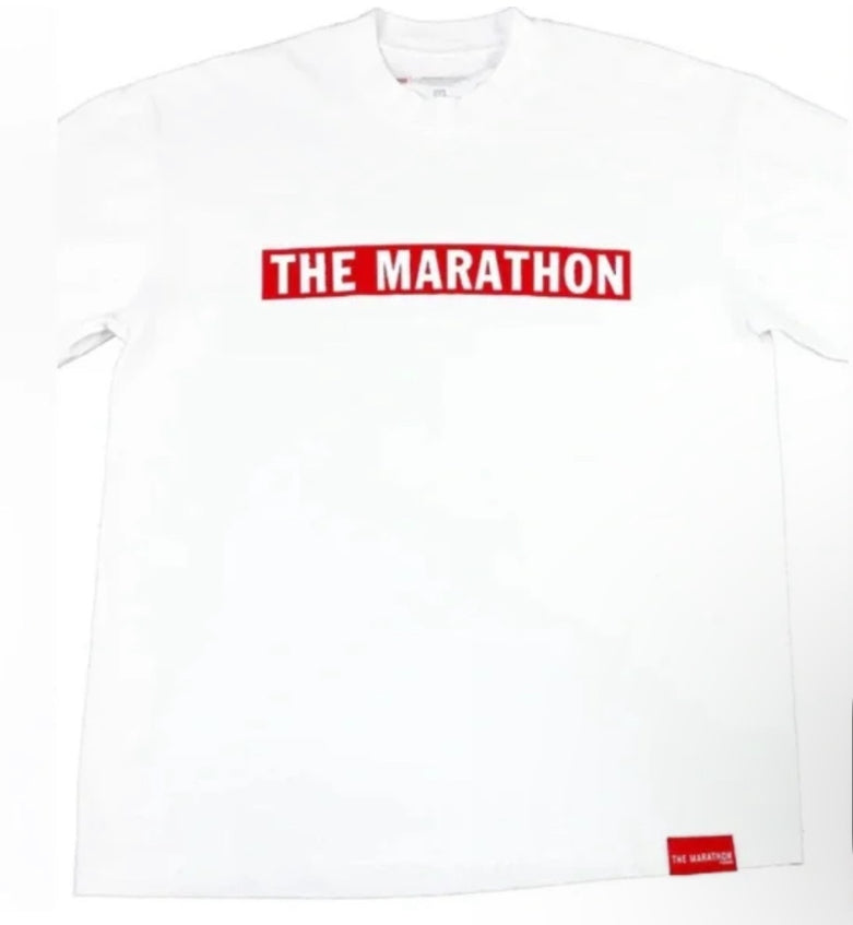 The Marathon Tee White