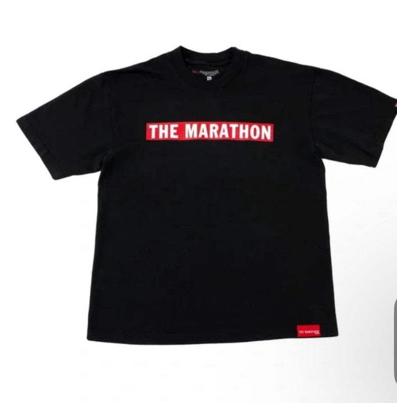 The Marathon Tee Black