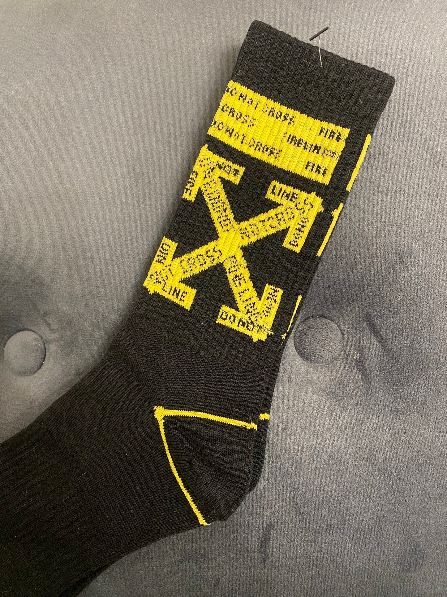Virgil Off White Logo Socks