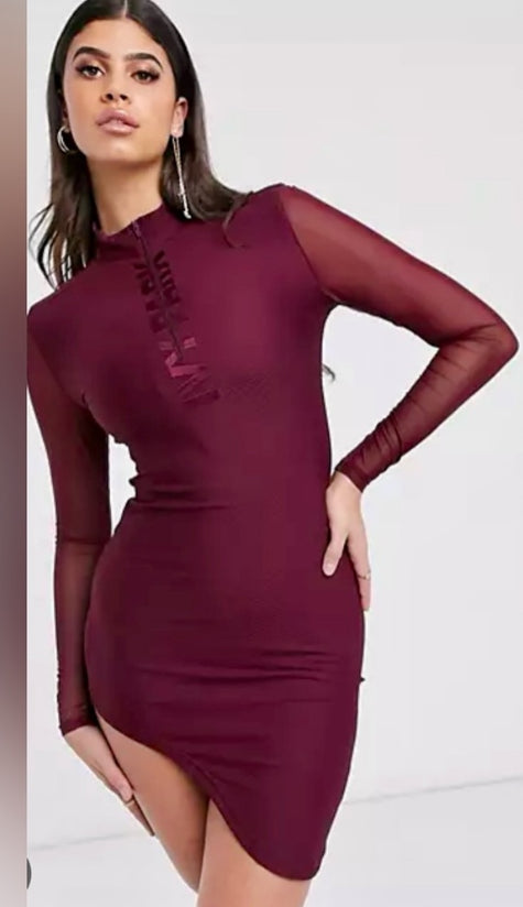 ivy park bodycon dress Ivy Park High Neck Bodycon Dress for Women