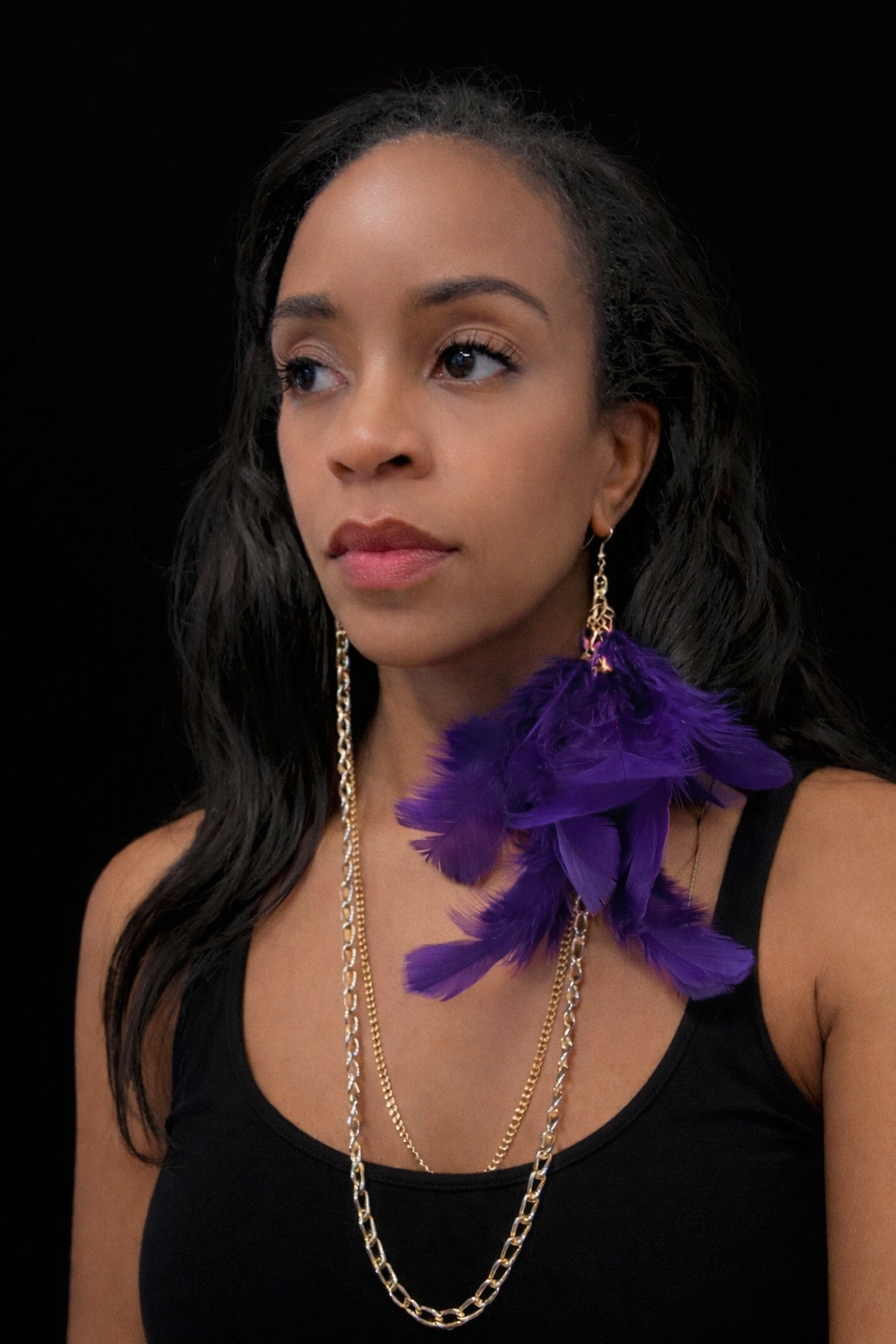 Feather Earrings ๐