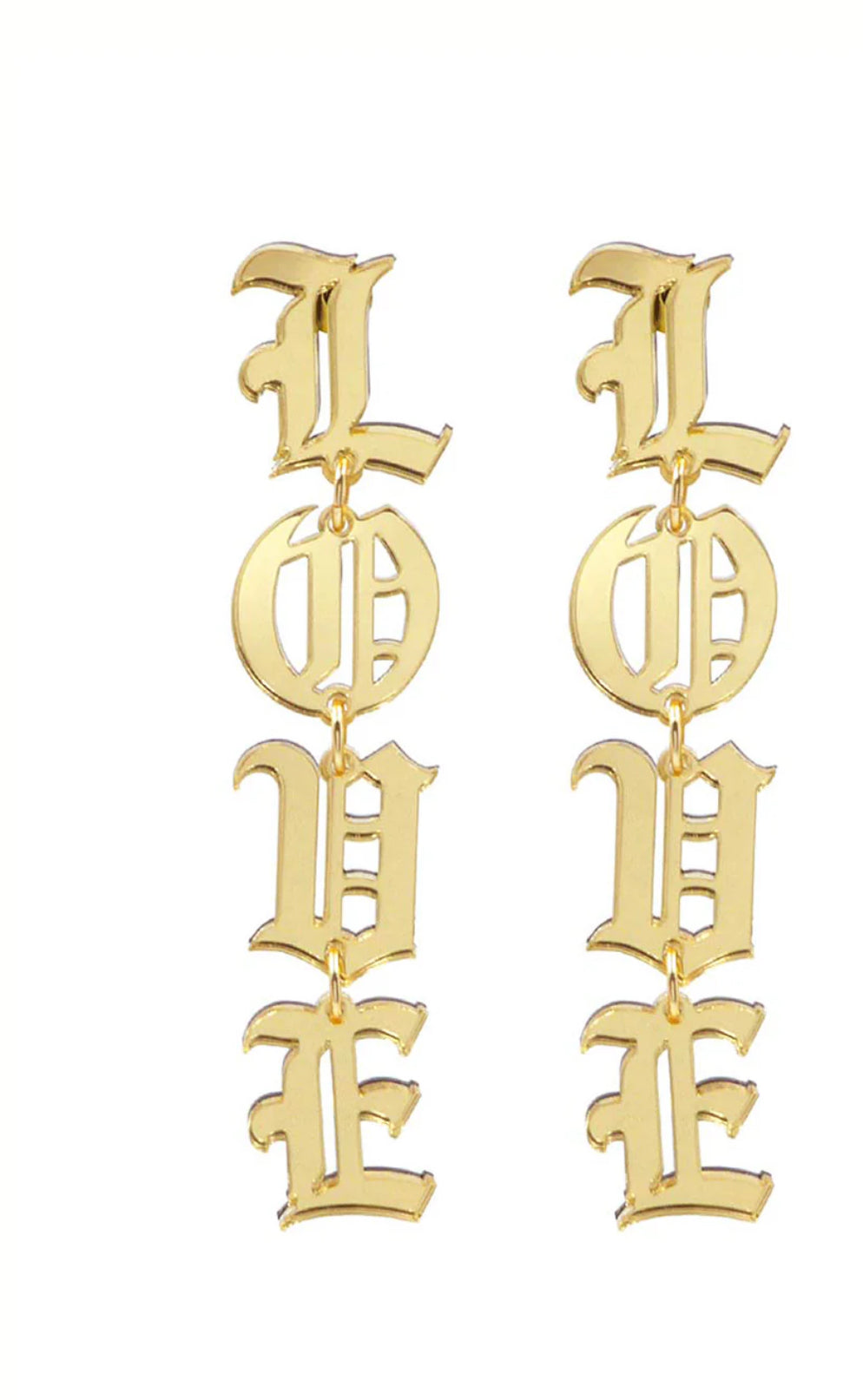 LOVE earrings