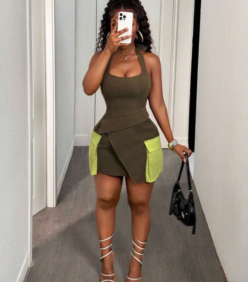 Tia Halter Dress