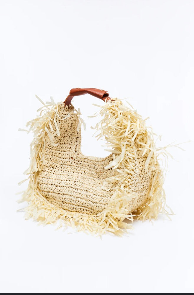 Straw Satchel