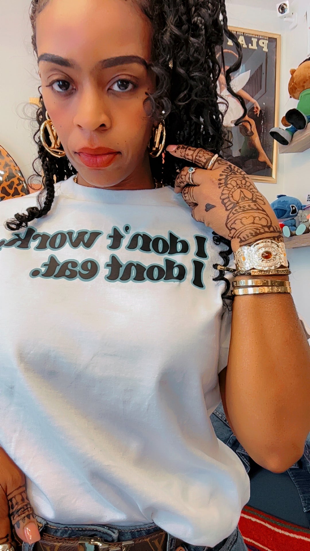 I Don’t Work I Don’t Eat tee