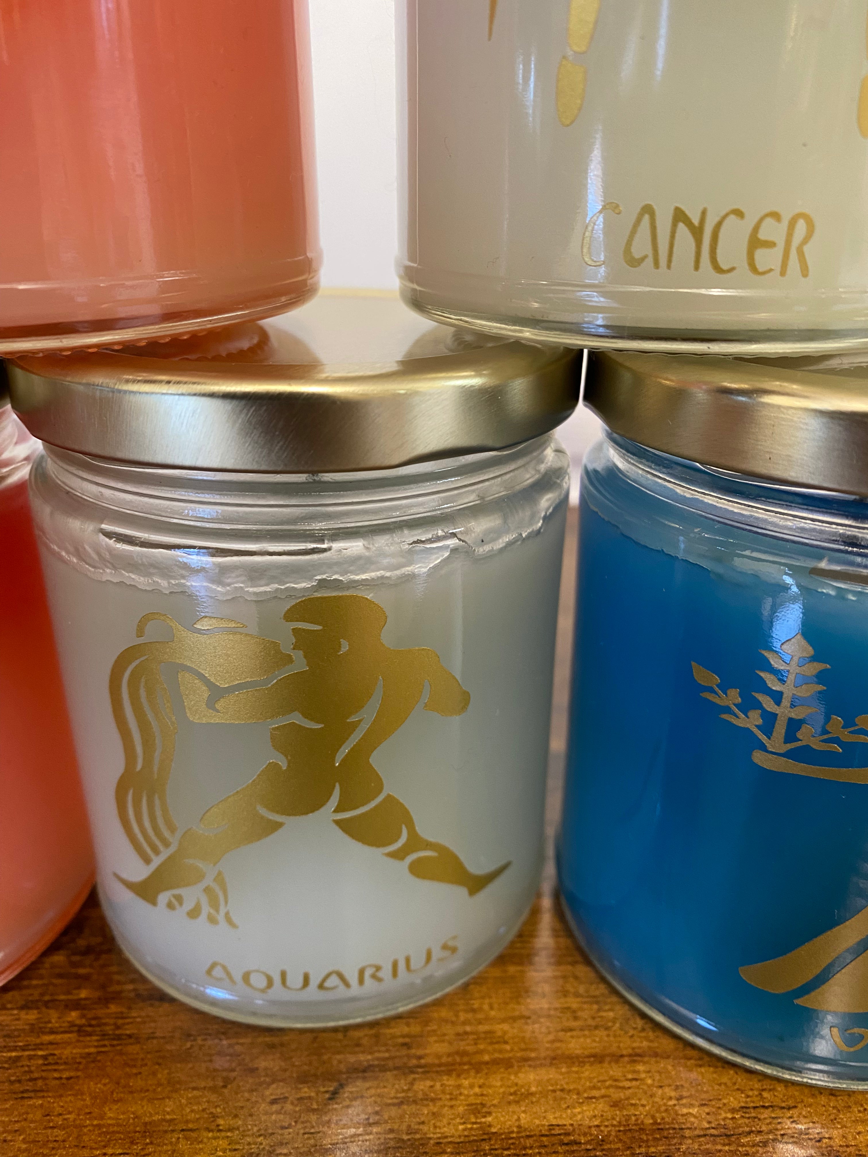 Zodiac Sign Candles